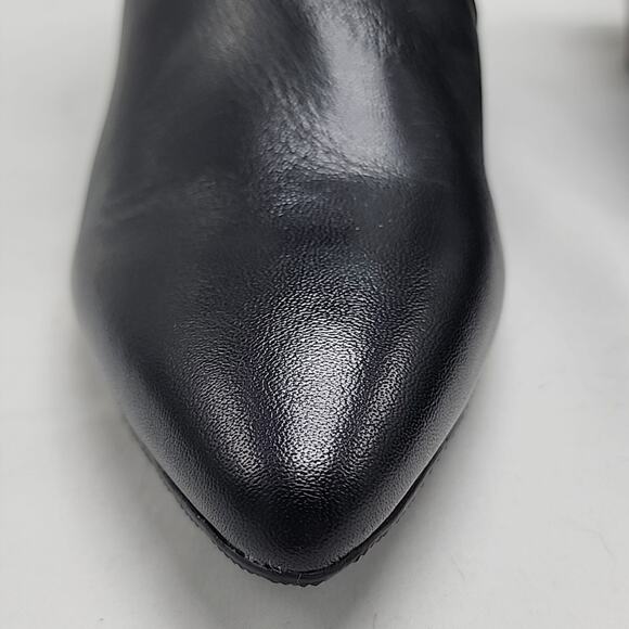 CLARKS TERESA SKIP COLOR BLUE LEATHER ZIP CLOSE ANKLE BOOT WOMEN'S SIZE 10 NWOB - Picture 6 of 16